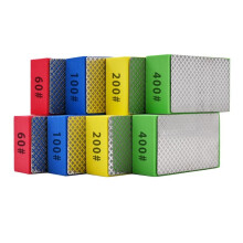8pcs Diamond Hand Polishing Pads for Ceramic Tile Glass Grinding,Sanding Blocks Polishing 60,100,200,400
