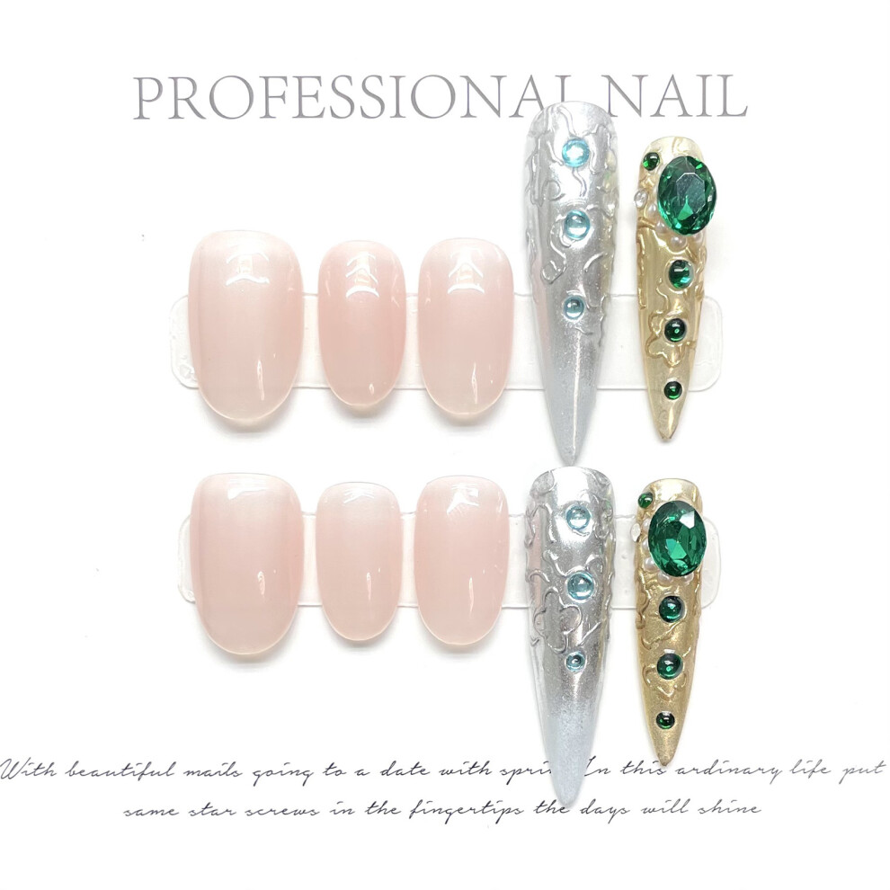 Reach-Tools (M) Odorless Press-On Nails For Women & Girls