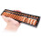 20X Plastic Abacus Arithmetic Abacus Kids Calculation Tool 17 Digits 6