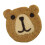 Cute Wool Felt Bear Drink Coaster 6