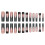 24pcs French False Nails with Bow, Black Edge, UV Glossy 1
