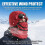 (Red) Men\'s Fleece Lined Winter Hat for Skiing 1