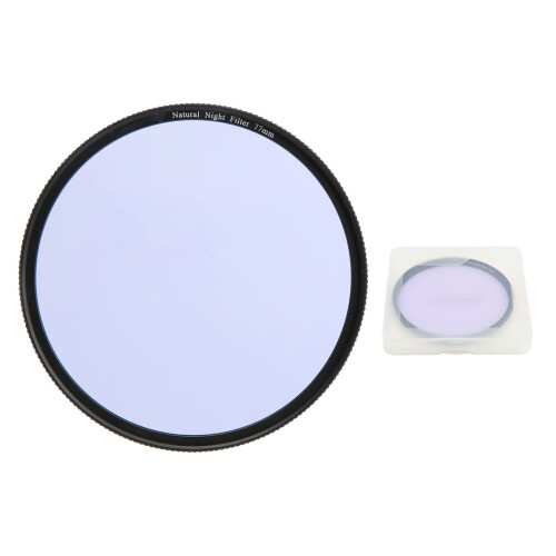 77mm Clear Natural Night Light Pollution Reduction Camera Lens Filter 1
