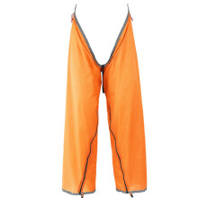 Orange Regenhose mit Seitenreißverschluss 101cm/39.8in 14x8cm