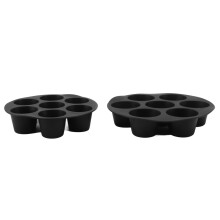 7-Inch & 8-Inch Silicone Muffin Pan 7 Cups Baking Mold Kitchen Gadgets