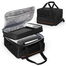 Grill Carrying Bag for Ninja GR101 with DoubleLayer Padding and Plate Storage, Padded Case for Accessories