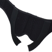 Adjustable Male Inguinal Hernia Support Belt Black L