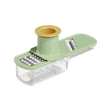 (Green) 3-in-1 Ginger Garlic Grater with Stainless Blades