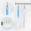 Durable 50pcs Long Handle Bottle & Cup Sponge Brush Australian Made 4