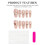 (M) Pink Grid Fake Nails, Chip & Smudge Proof 4