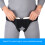 Adjustable Male Inguinal Hernia Support Belt Black L 6