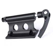 Support de fourche avant pour vélo en alliage d'aluminium, porte-bagages de toit noir, taille unique
