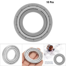 Stahl 25x47x8 mm Tiefenrillenkugellager, 10 Stück, Hochgeschwindigkeits-Dichtlager
