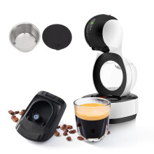 Wiederverwendbarer Kaffeekapsel-Adapter für Gusto- und EdgLUMIO-Maschinen, 55 g