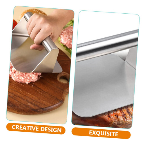 Burger Press Adjustable Hamburger Patty Maker Nonstick Easy Clean Tool for Home Grilling 2