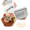 Burger Press Adjustable Hamburger Patty Maker Nonstick Easy Clean Tool for Home Grilling 4