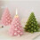 Weihnachtsbaum-Kerzenform aus Silikon 8,5  8,4 cm DIY 5