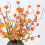 Artificial Pumpkin Branch65cm Foam Silk Decor 7