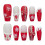 (S) Stage Xmas Nails - Red & White, Easy Apply 7