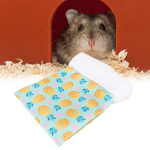Weicher, warmer Hamster-Schlafsack Kleintier-Versteckbeutel für Meerschweinchen L