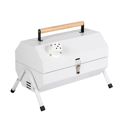 Compact White Storage Organizer Box 25x41x31cm Stackable SpaceSaving for Home Office Kitchen