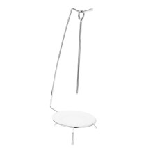 Portable BBQ Kebab Rack Stainless Steel Skewer Holder for Even Heat Circulation and Camping