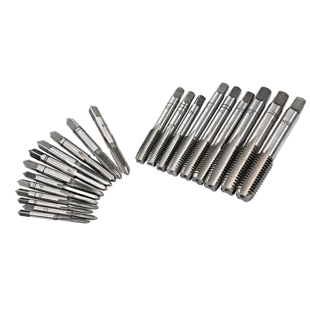 32pc Metric HSS Tap & Die Set M3-M12