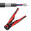Automatic Wire Stripper Pliers 8in Heavy Duty Cutting & Peeling Tool 4