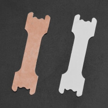 50 Stk. Anti-Schnarch-Streifen Beige 7 x 5,5 x 1,3 cm