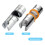 Adjustable Chrome Hand Shower Bracket for 18-25mm Slide Bar 6