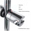 Adjustable Chrome Hand Shower Bracket for 18-25mm Slide Bar 8