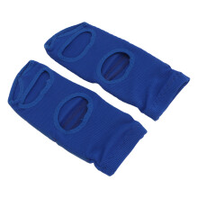 2pcs Unisex PU Leather Boxing Foot Protectors Blue M 36-38 Sparring Gear