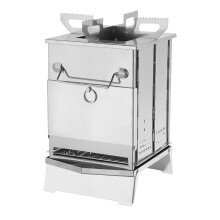 Portable Charcoal Grill Foldable Compact BBQ for Camping Picnic Balcony Outdoor Cooking Ref: 5006