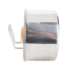 304 Stainless Steel Camping Pot 1L Portable Foldable Outdoor Outdoor