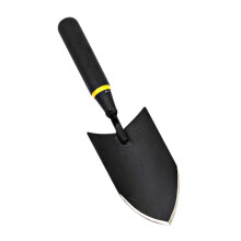 Ergonomic Garden Hand Shovel with Broad Blade Garden Spade RustResistant Steel for Planting