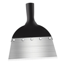 Stainless Steel Shovel Head with Thickened Blade for Heavy Duty Gardening and Livestock Cleaning