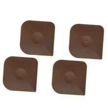 4pcs Pan Scraper Set for Fast Cleanup Protects Cookware MultiEdge Skillet Cleaning Tool
