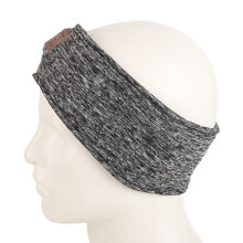 Wireless Sports Headband with Bluetooth 5.2, 150mAh, Heather Grey
