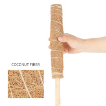 2Pcs 450mm Coir Moss Support Totem Poles for Climbing Plants