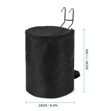 M365-kompatibler Front Pro Korb 5 L 30 24 cm Schwarz