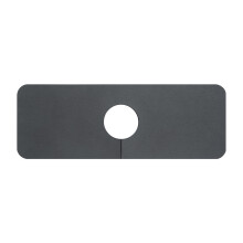Nano Fiber Faucet Absorbent Mat Black15x5.4Inch
