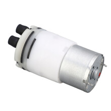 Small Brushed Air Pump 12V Micro Vacuum Pump Anti Explosion Noise Reduction