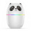(White temperament) 220ml Panda Humidifier & Diffuser for Baby & Gift 3