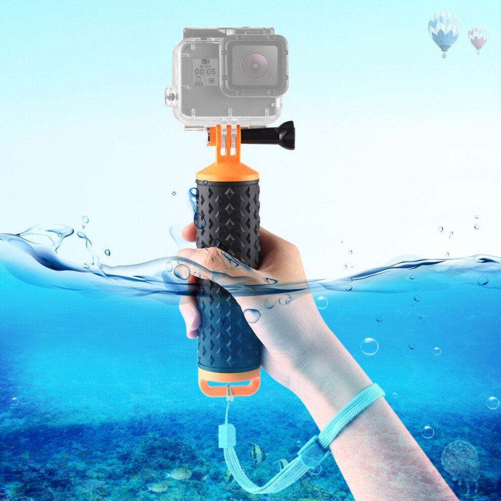 Waterproof Floating Hand Grip For Action Cameras - & 260Mm Black/Yellow 6931389425983