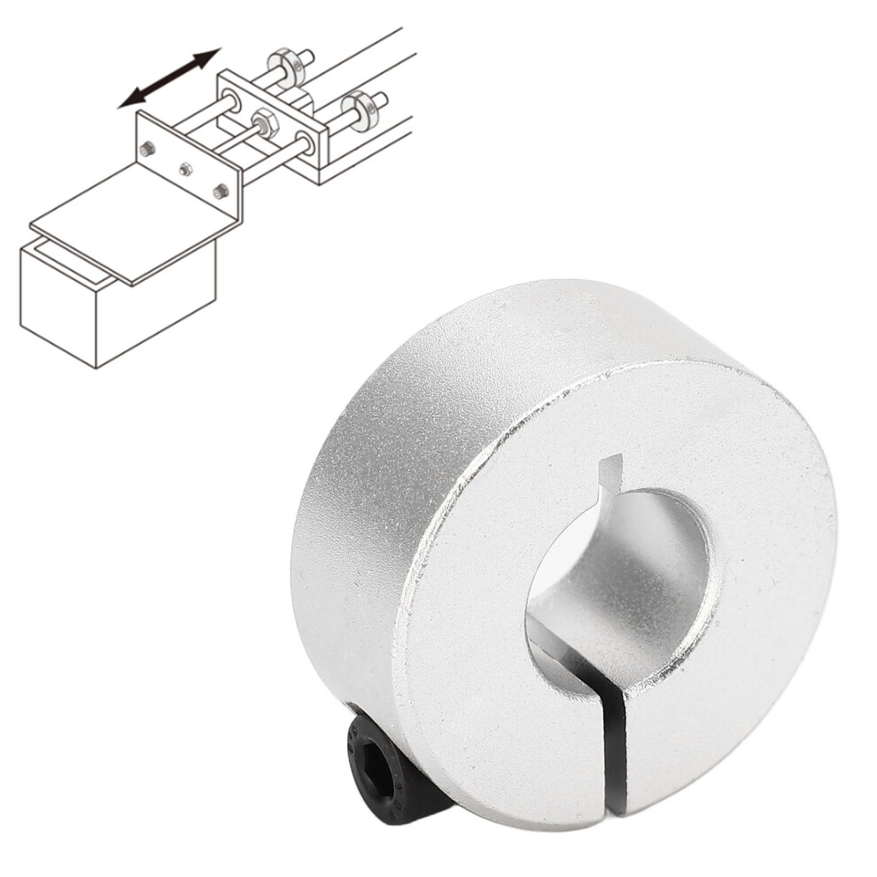 Axle Locking Collars 10Pcs Aluminum Alloy 12Mm Bore With Screws Open Type 6951389427145