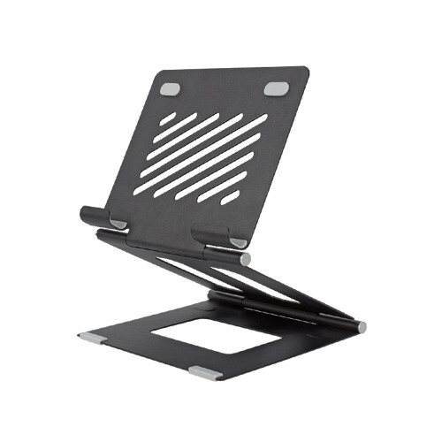 Adjustable Universal Laptop Tablet Stand with Heat Dissipation Black 2