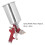 Aluminum Alloy Adjustable Air Spray Gun 600ml Fine Atomization 2