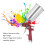 Aluminum Alloy Adjustable Air Spray Gun 600ml Fine Atomization 6