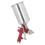 Aluminum Alloy Adjustable Air Spray Gun 600ml Fine Atomization 14