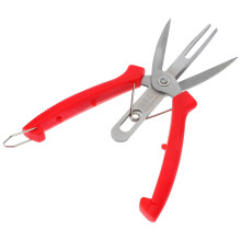 Stainless Steel Pruning Shears with Ergonomic Comfort Grip for Garden Flowers Fruits and Branches